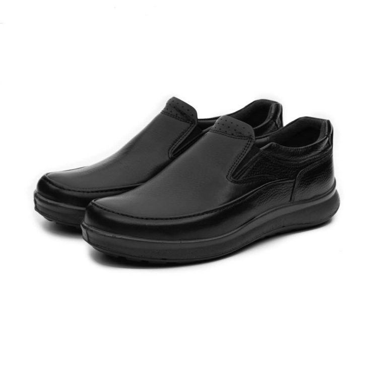 کفش چرمی رسمی مردانه یحیی 1499 بدون بند