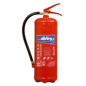 کپسول آتش نشانی پودر و گاز 6 کیلویی روناک