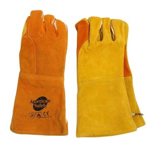 دستکش سیم دوز جوشکاری American Safety (جفتی)