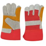 دستکش کف دوبل چرمی درجه یک